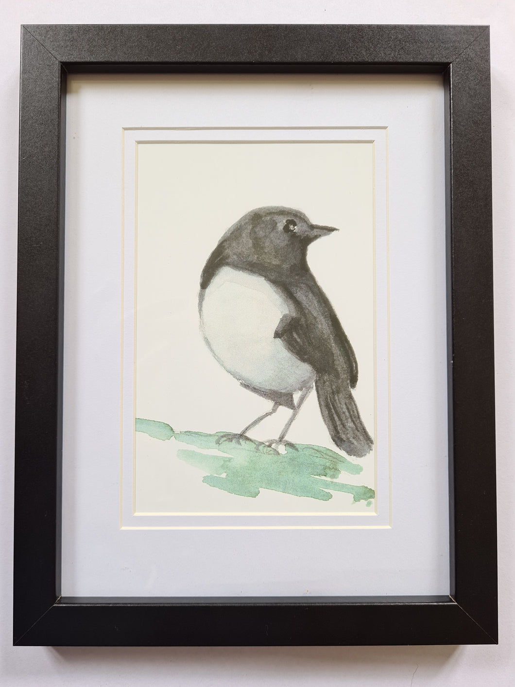 Robin, Ruth Palmer, Framed art print - 15cm x20cm